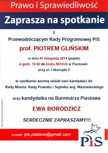 Spotkanie z prof.P.Glińskim